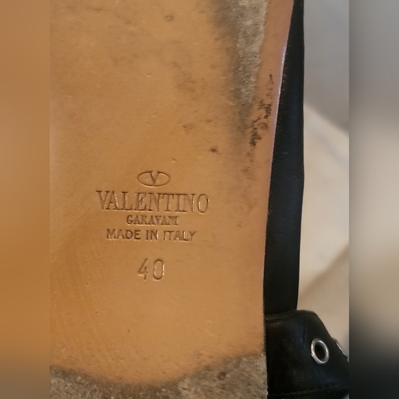 VALENTINO GARAVANI flats with cute strap sz 40 - Picture 6 of 11